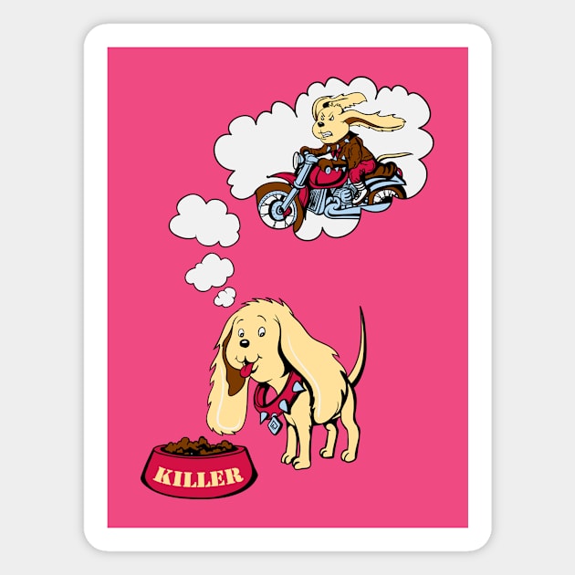 FUNNY ANIMAL JOKE Magnet by ReignGFX